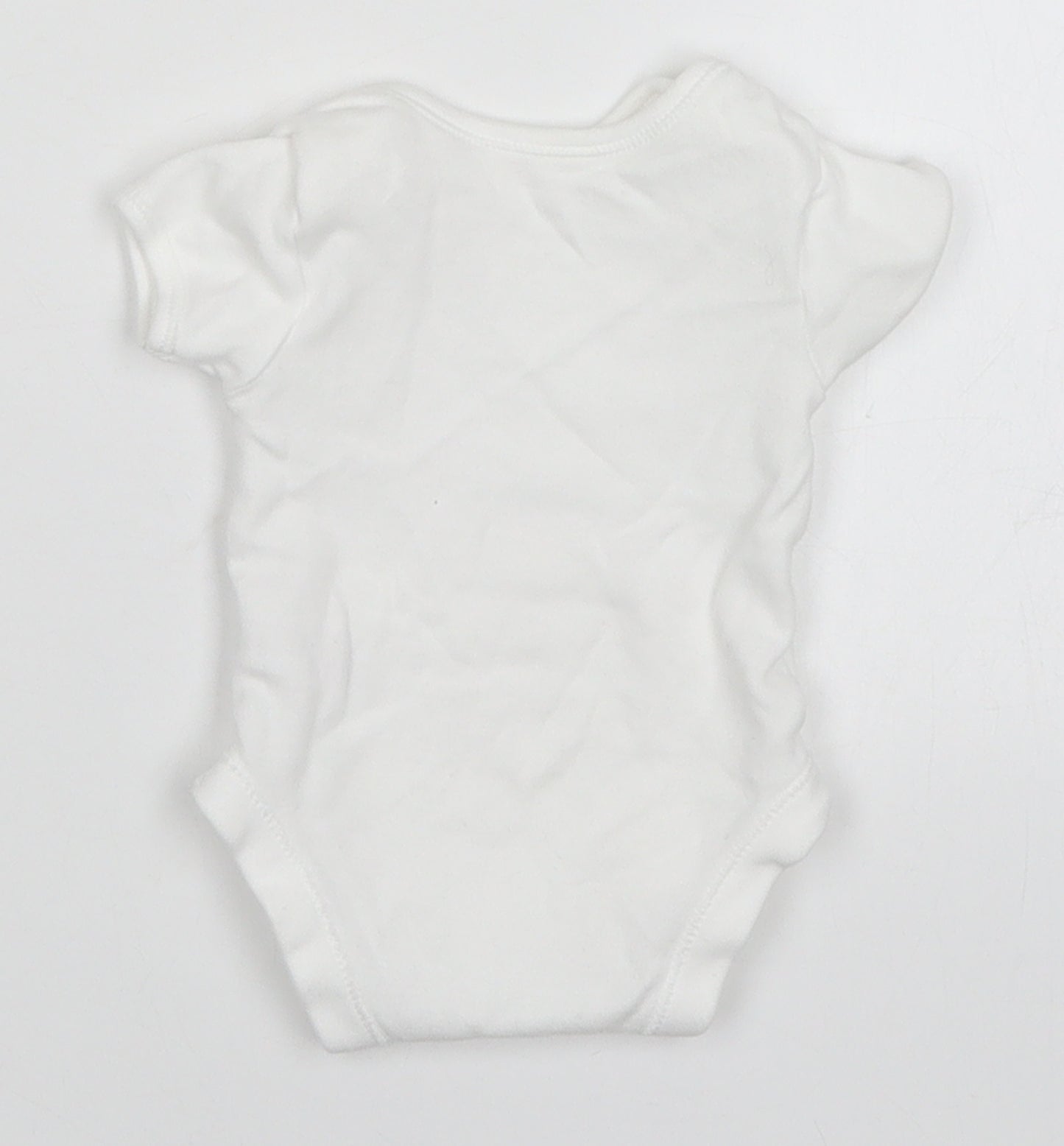 George Baby White   Babygrow One-Piece Size Newborn