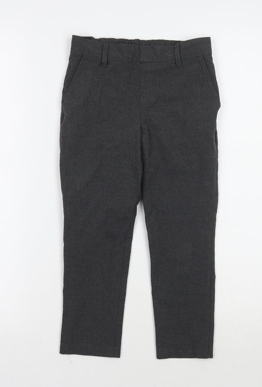 Marks and Spencer Boys Grey   Capri Trousers Size 4-5 Years