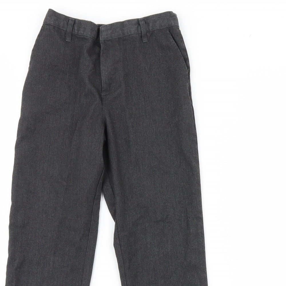 George Boys Grey   Dress Pants Trousers Size 9 Years - school