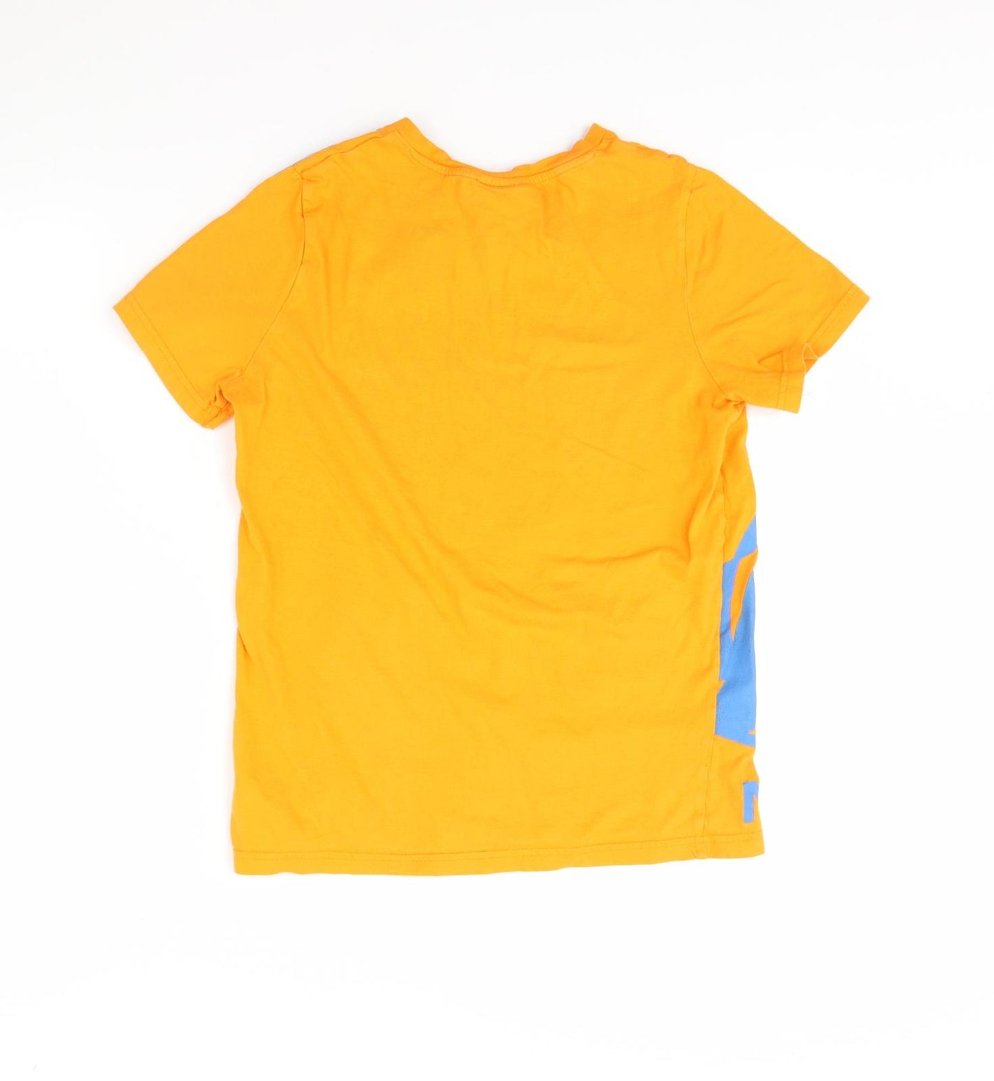 NERF Boys Orange   Basic T-Shirt Size 11 Years