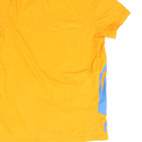 NERF Boys Orange   Basic T-Shirt Size 11 Years