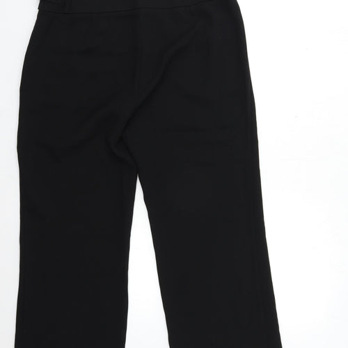 Betty Jackson Womens Black   Trousers  Size 14 L28 in