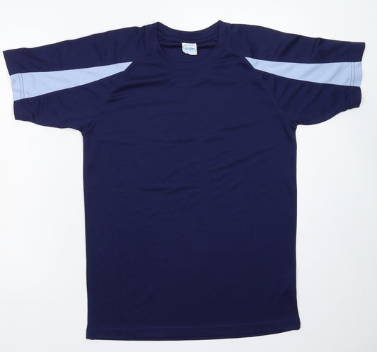 All We Do is Mens Blue   Jersey T-Shirt Size S