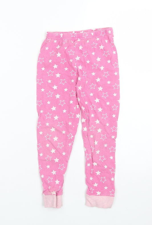 Mothercare Girls Pink Polka Dot  Cami Pyjama Pants Size 5-6 Years
