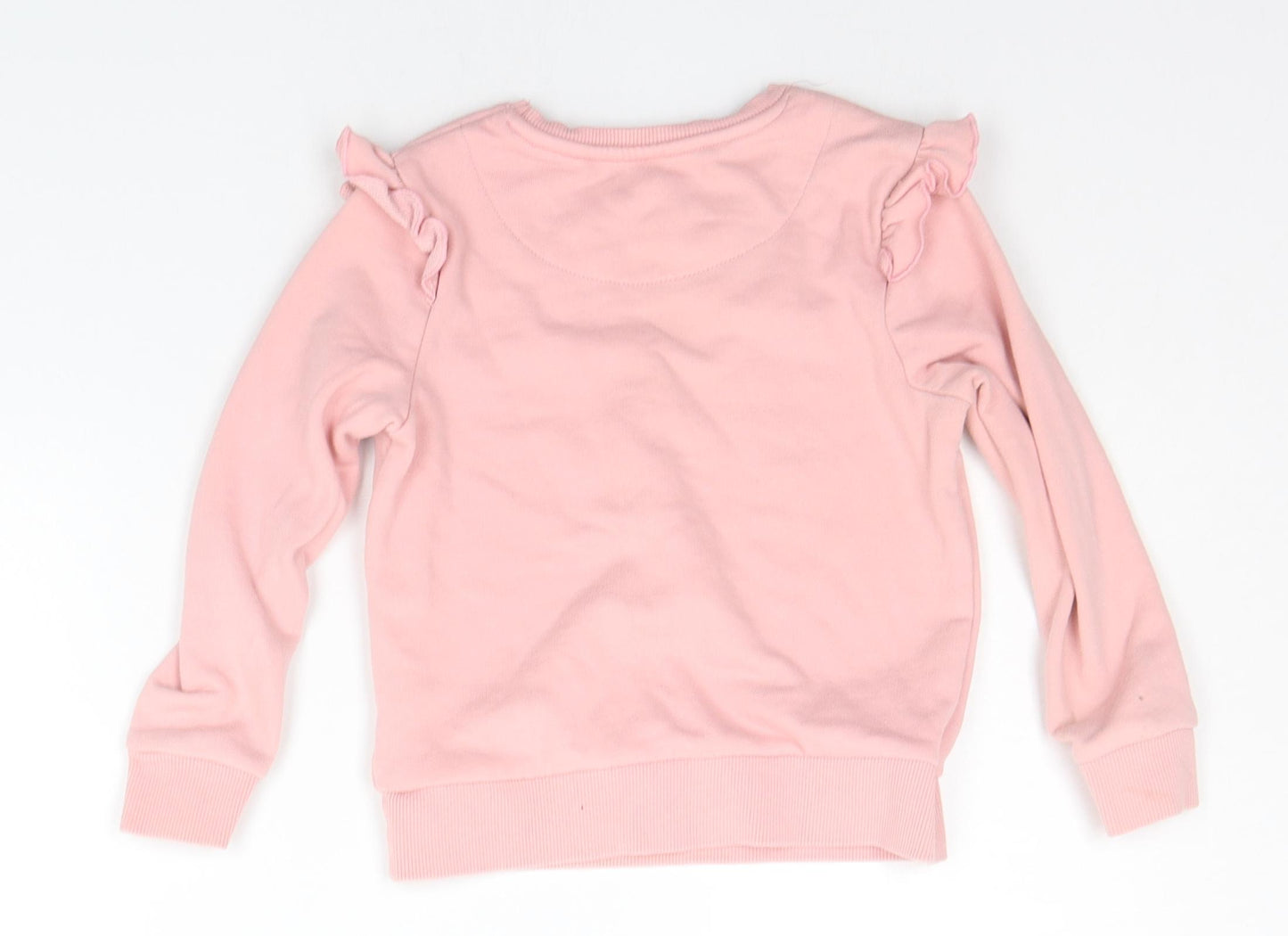 F&F Boys Pink   Pullover Jumper Size 4-5 Years  - going out