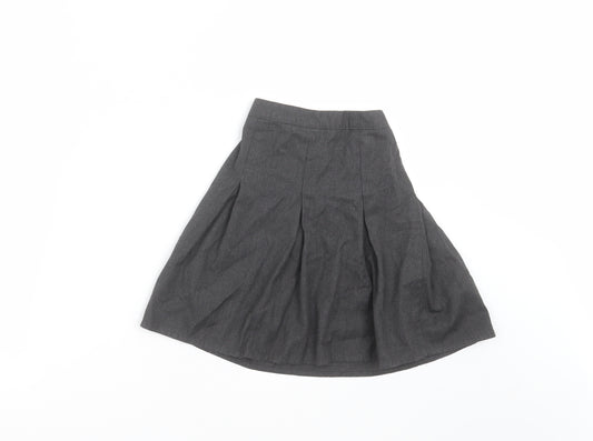 George Girls Grey   A-Line Skirt Size 7-8 Years - school