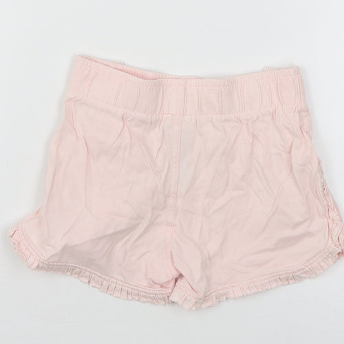 NEXT Girls Pink   Sweat Shorts Size 6 Years