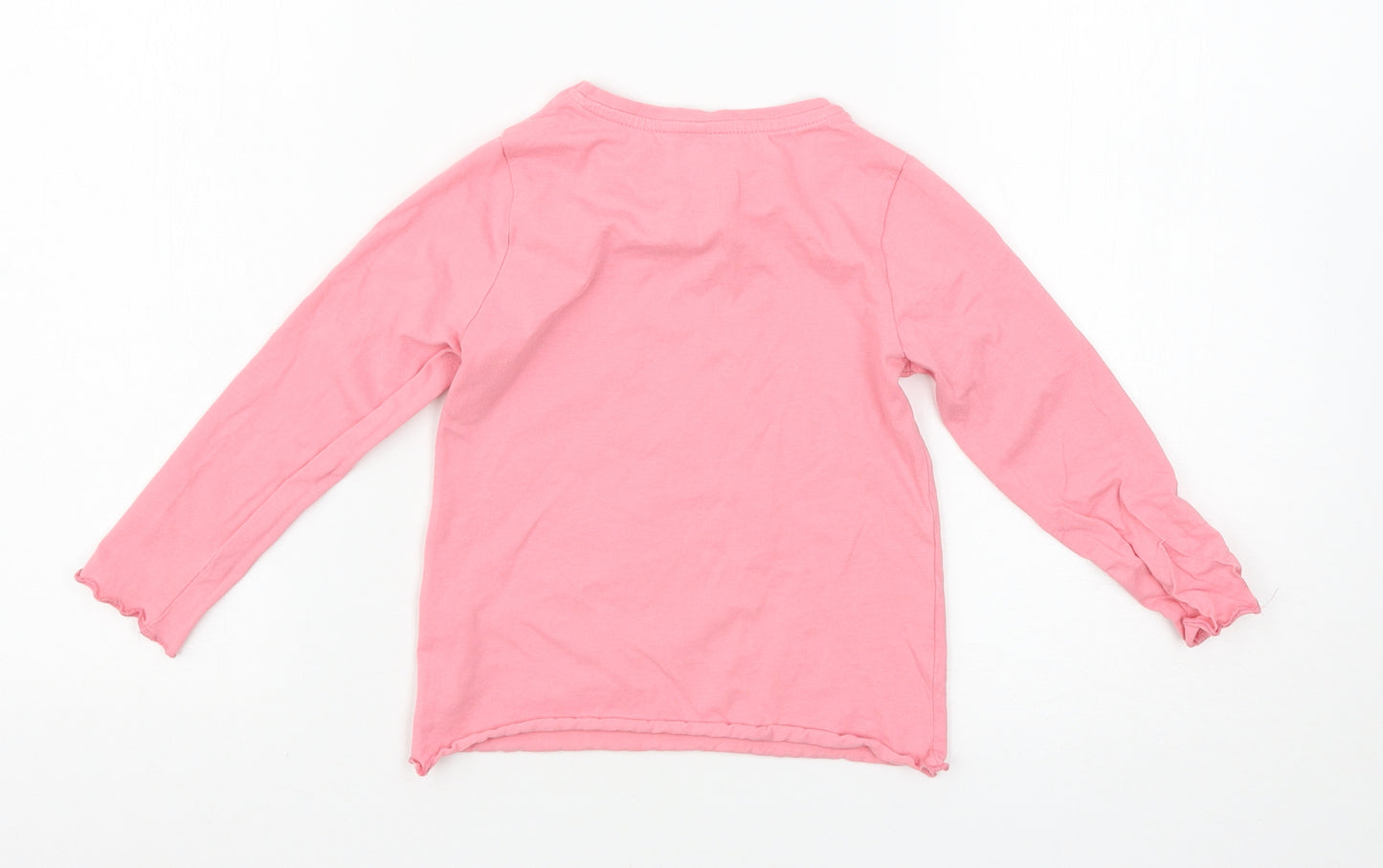 George Girls Pink Solid  Top Pyjama Top Size 3-4 Years