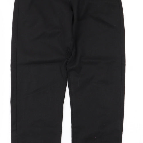 Preworn Boys Black   Dress Pants Trousers Size 11-12 Years