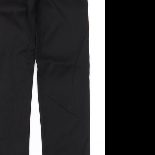 Preworn Boys Black   Dress Pants Trousers Size 11-12 Years