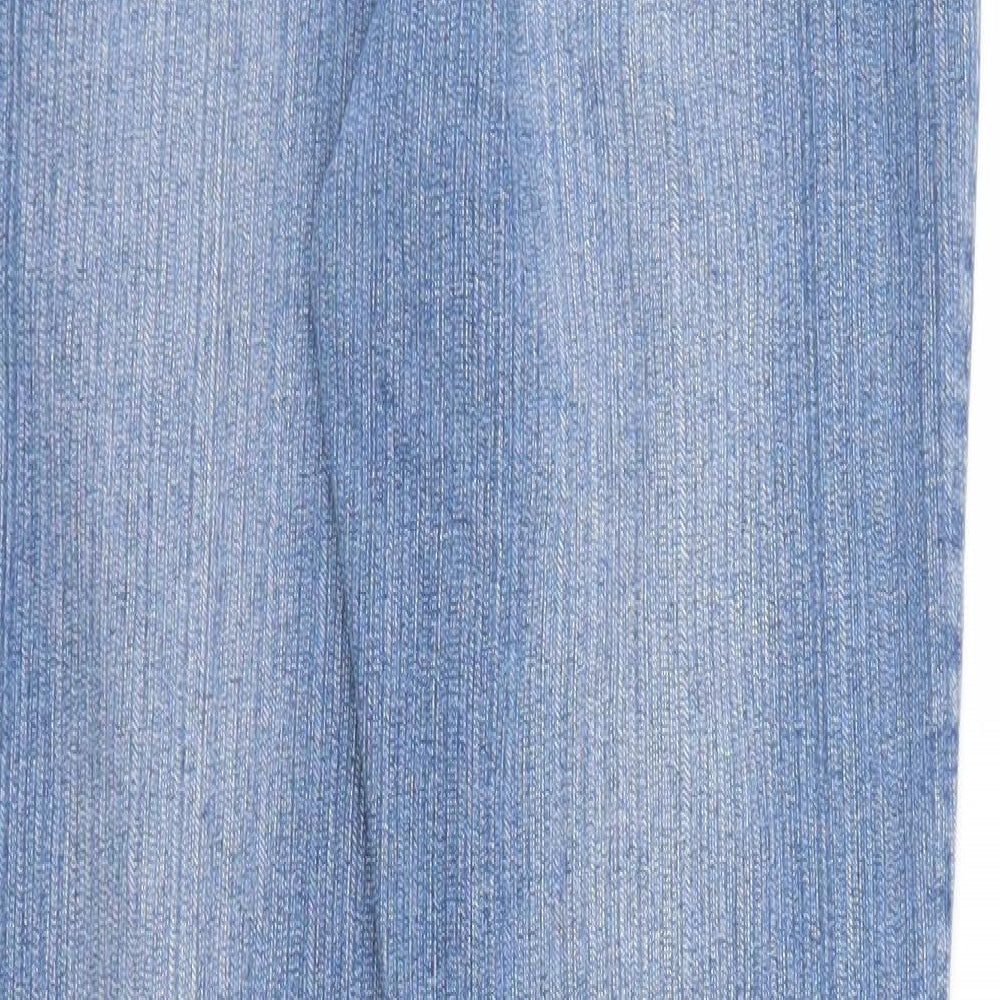 Denim 24/7 Womens Blue  Denim Skinny Jeans Size 10 L27 in