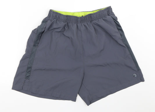 BLU Mens Grey   Bermuda Shorts Size XL