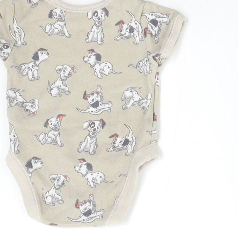 George Baby Brown   Babygrow One-Piece Size 0-3 Months  - Disney 101 Dalmatians