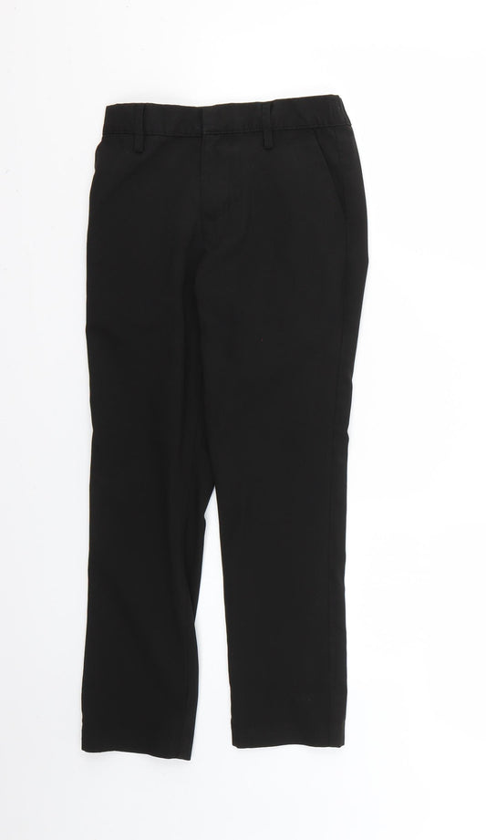 NEXT Boys Black   Cropped Trousers Size 10 Years