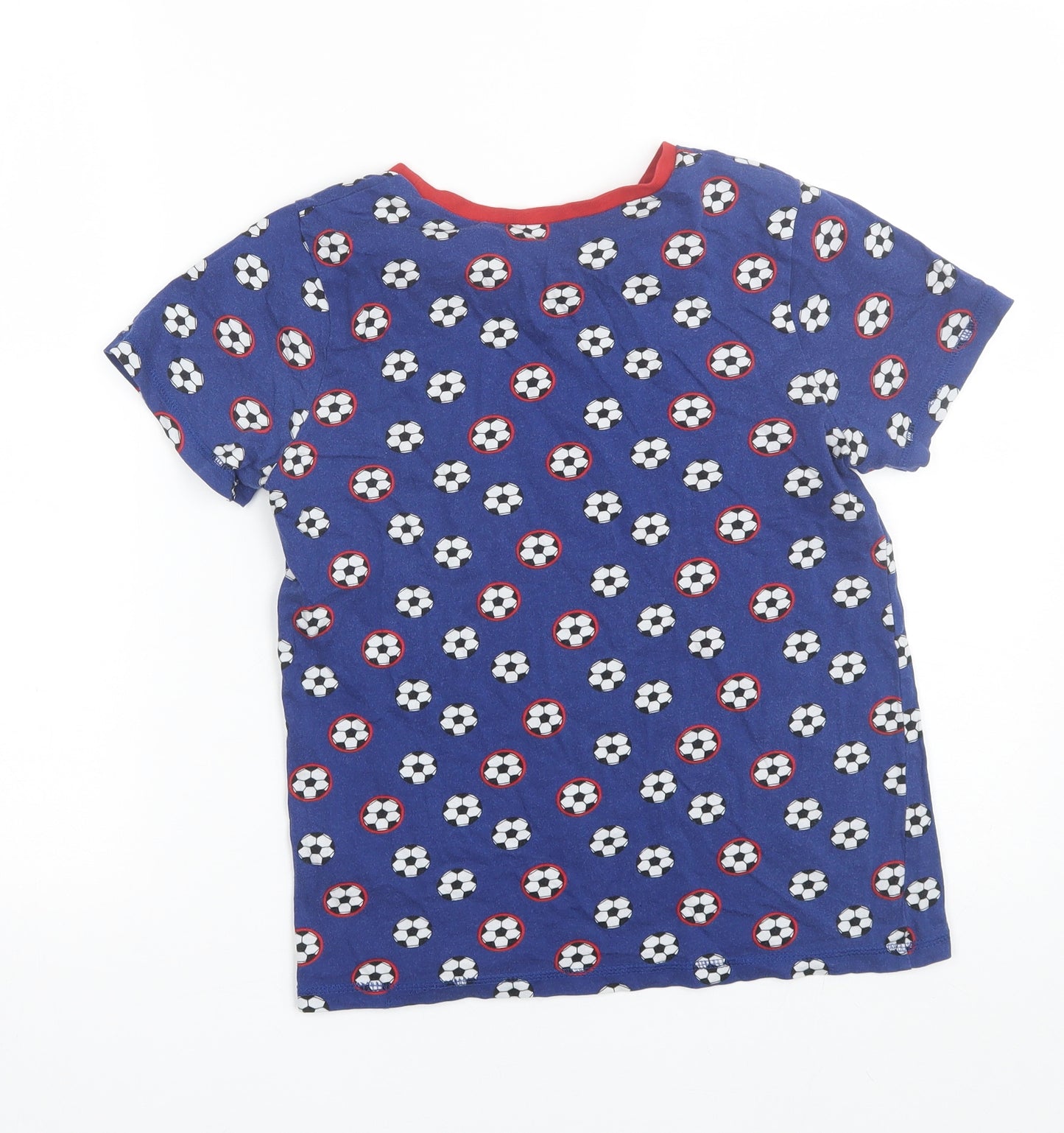 George Boys Blue Polka Dot   Pyjama Top Size 11-12 Years