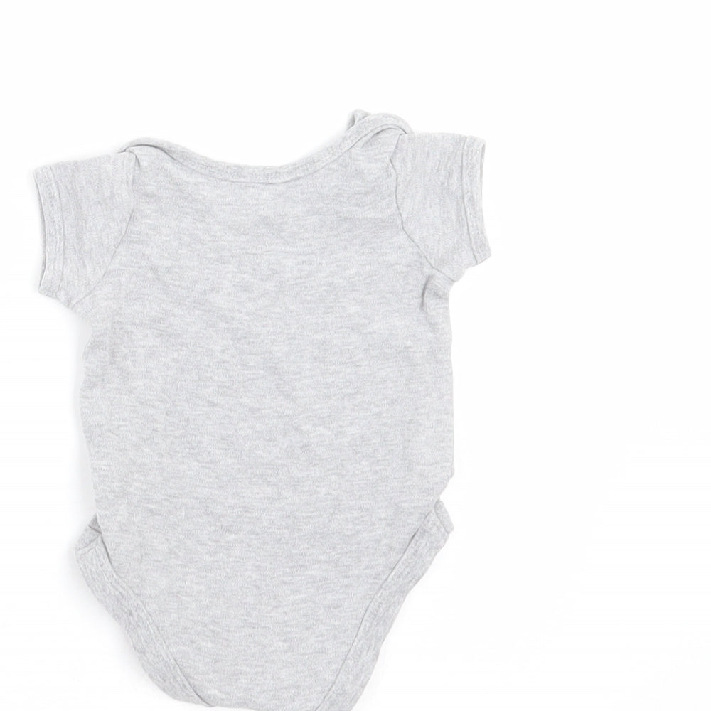 BHS Baby Grey   Babygrow One-Piece Size Newborn  - little dude