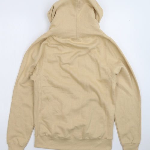 All We Do is Mens Beige   Pullover Hoodie Size S