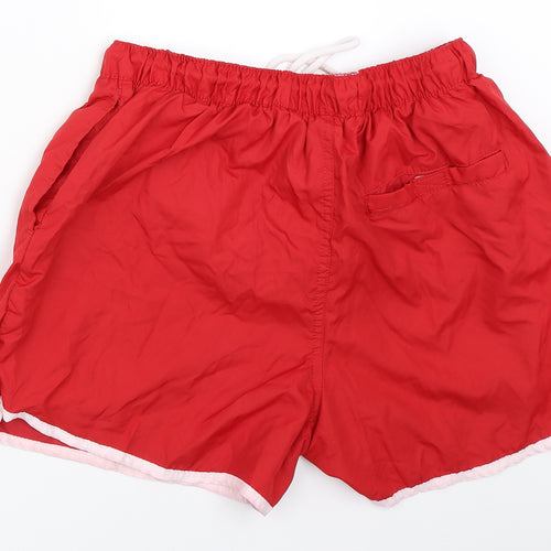 Brave Soul Mens Red   Bermuda Shorts Size L