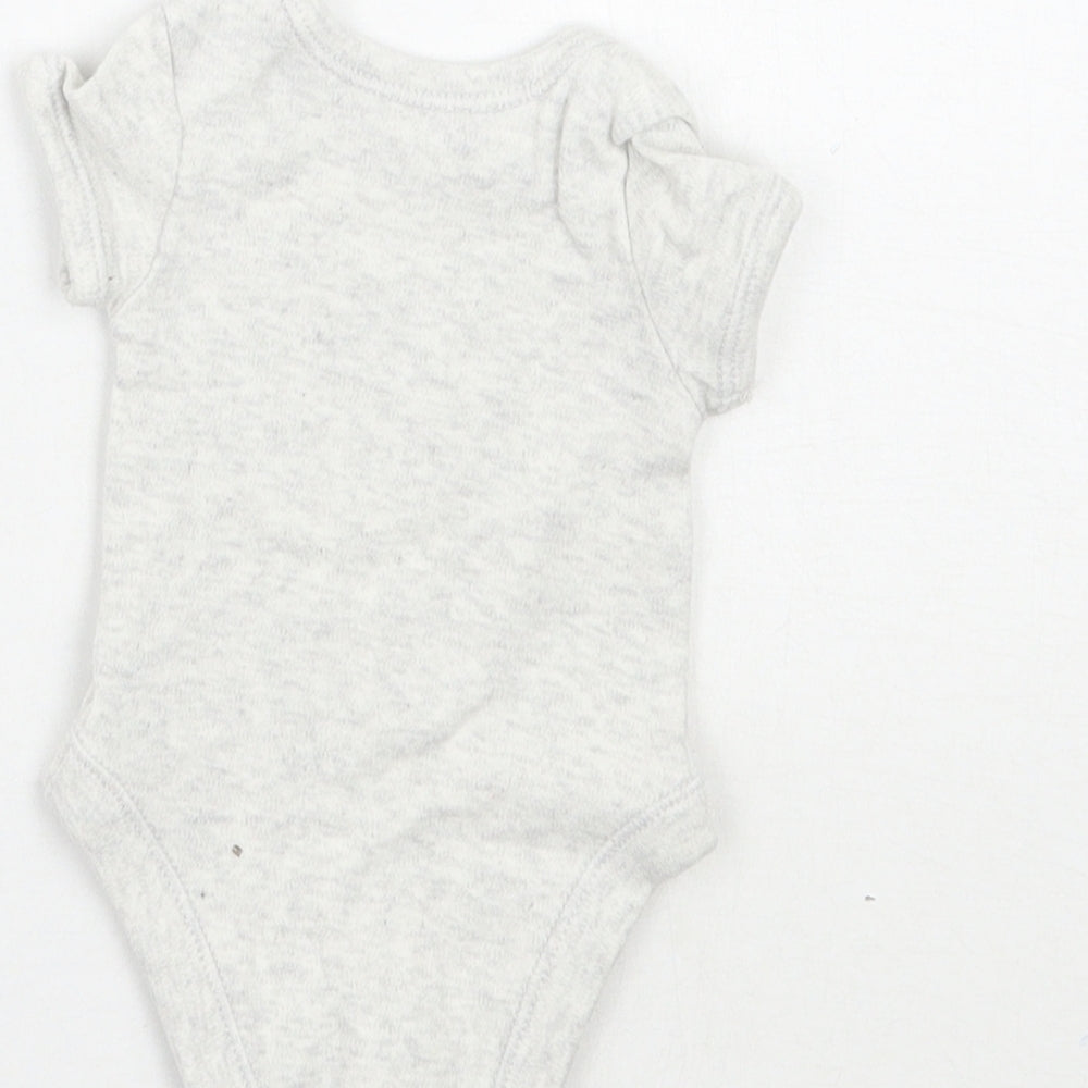 George Baby Grey   Babygrow One-Piece Size Newborn  - Tiny baby