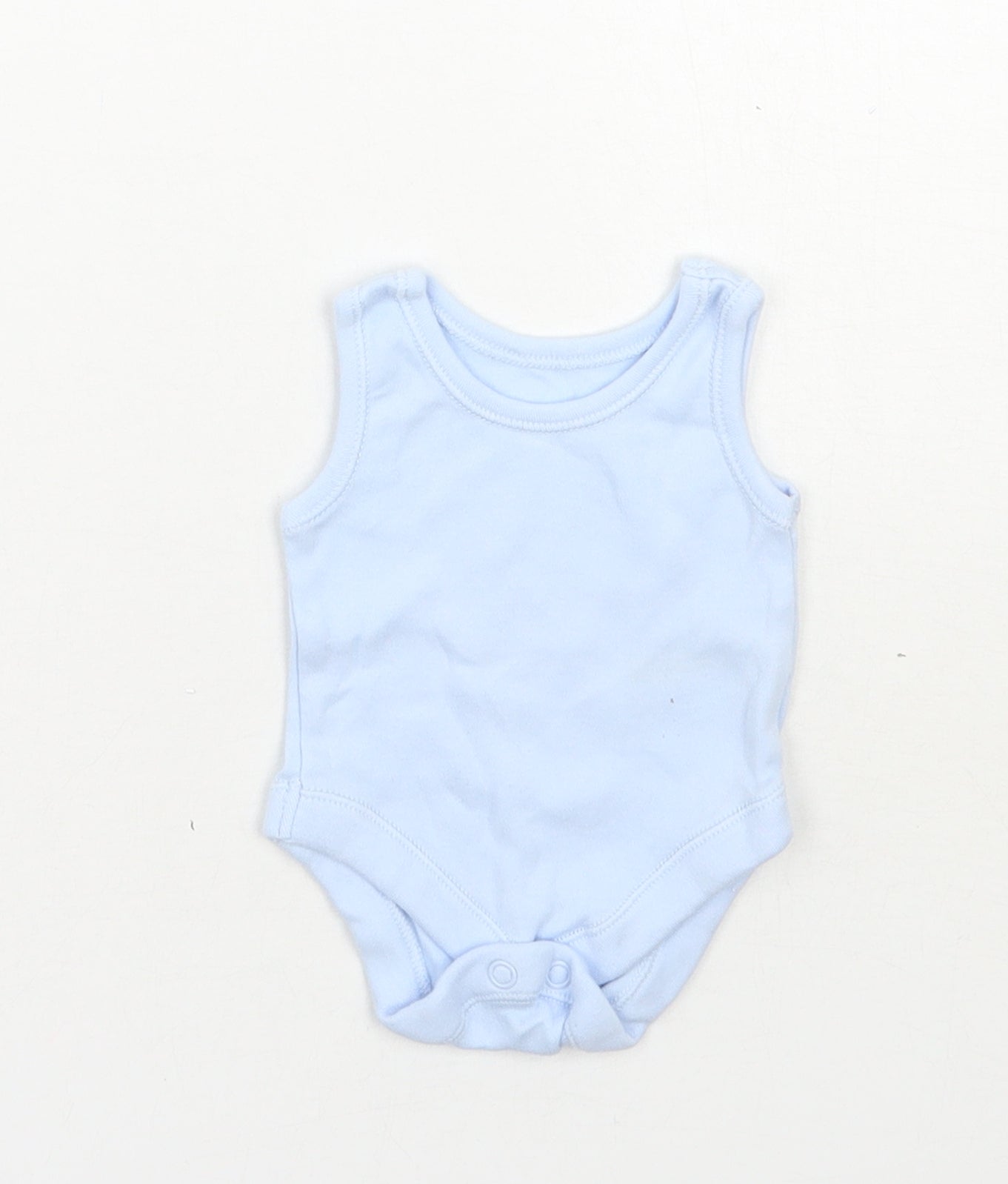 Nutmeg Baby Blue   Babygrow One-Piece Size Newborn  - Tiny baby