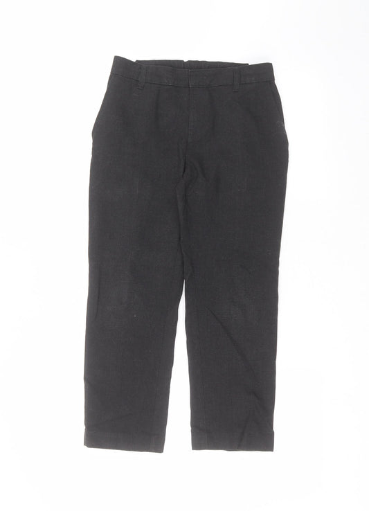 Marks and Spencer Boys Black   Dress Pants Trousers Size 10-11 Years