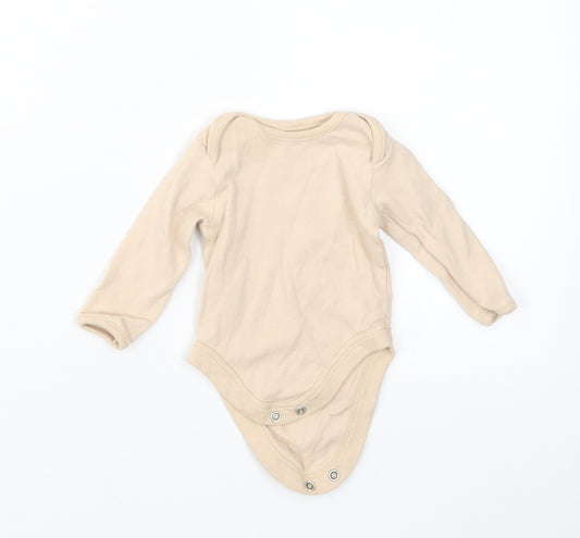 George Baby Beige   Babygrow One-Piece Size 0-3 Months