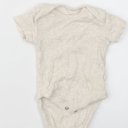 George Boys Beige   Babygrow One-Piece Size Newborn