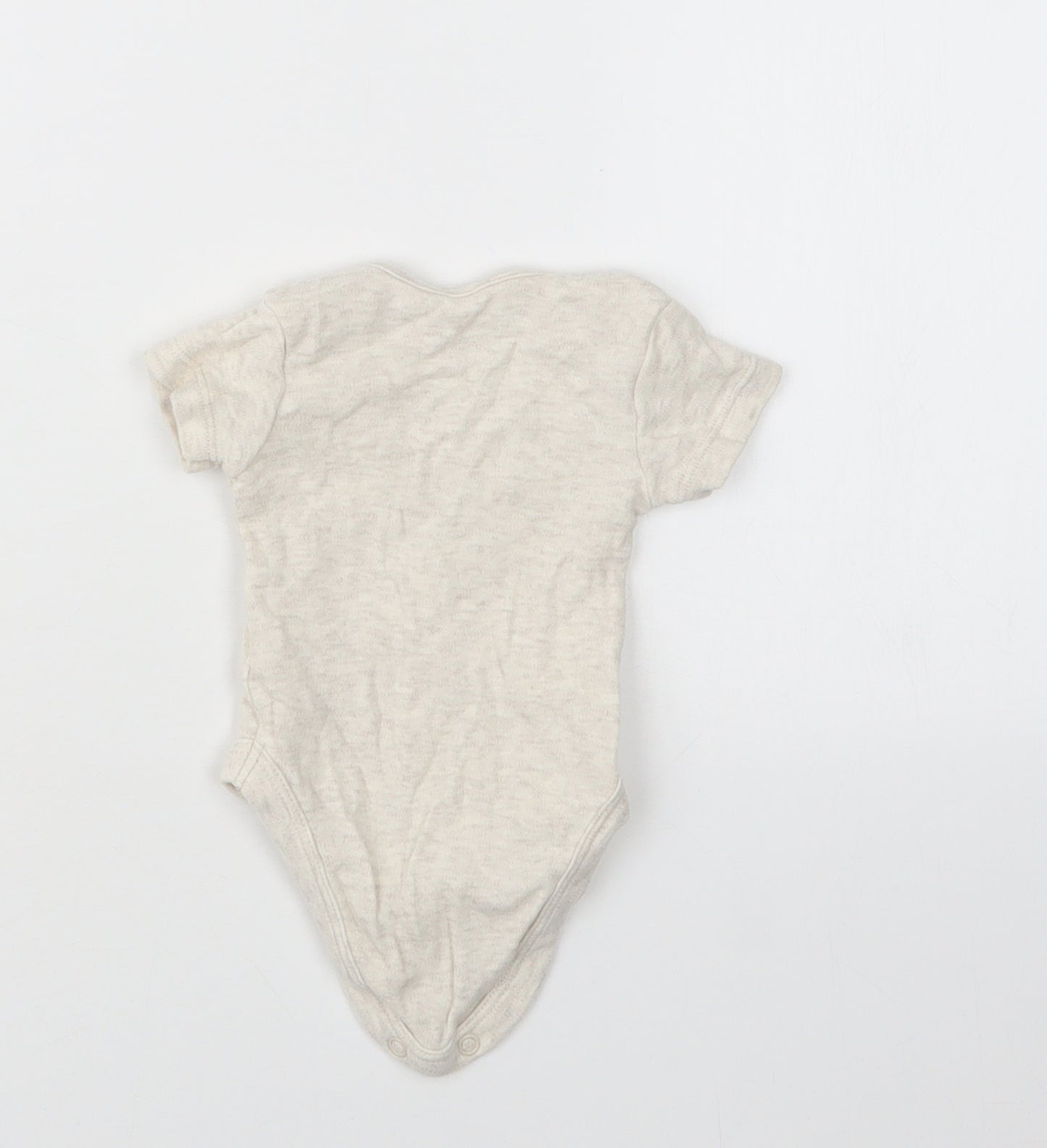 George Boys Beige   Babygrow One-Piece Size Newborn