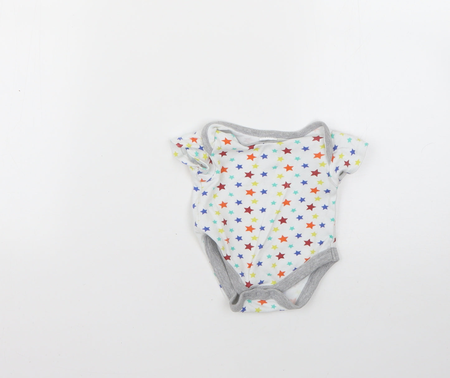 new born Baby Multicoloured Geometric  Babygrow One-Piece Size Newborn