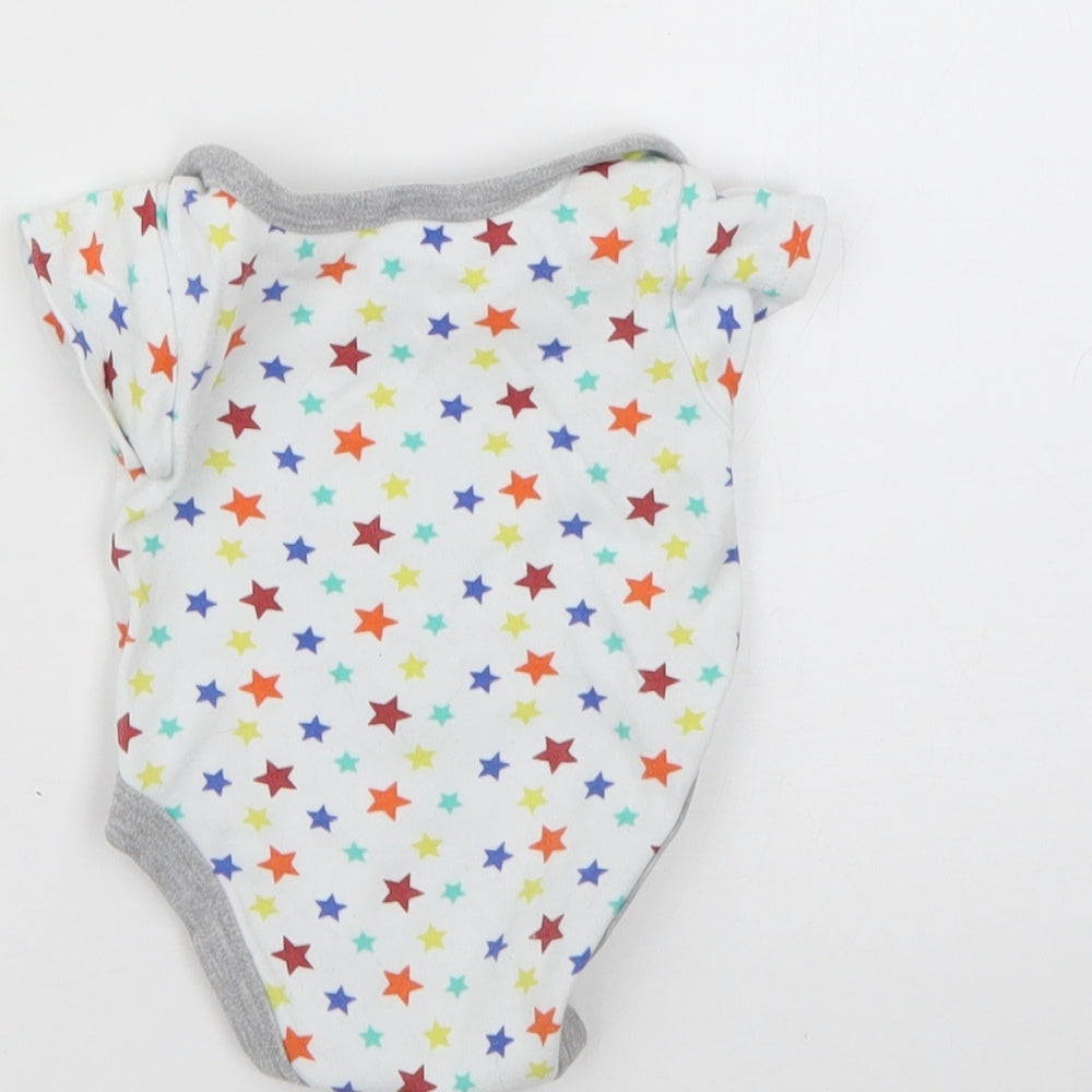 new born Baby Multicoloured Geometric  Babygrow One-Piece Size Newborn