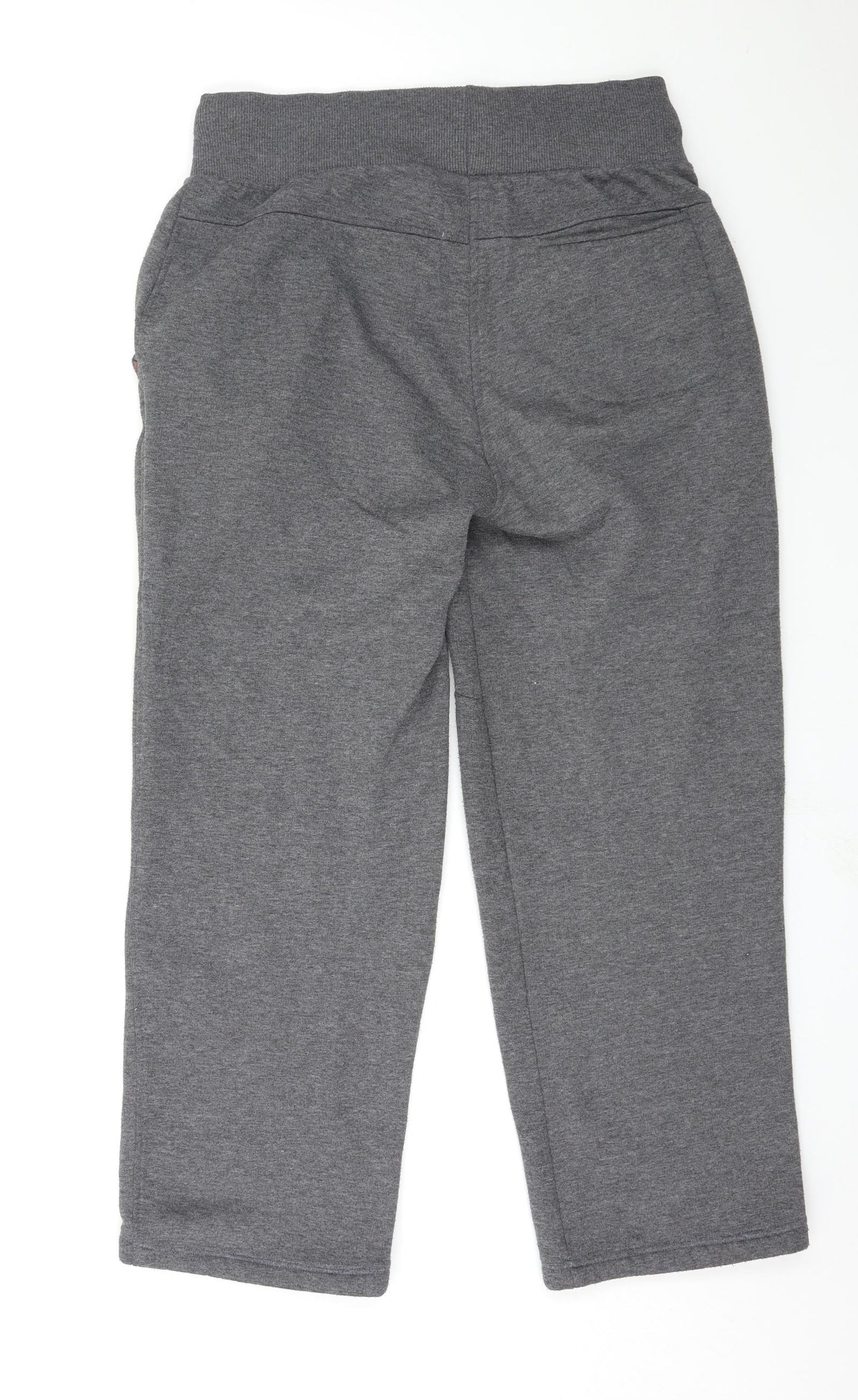 Brookhaven Mens Grey  Jersey Jogger Trousers Size M L26 in