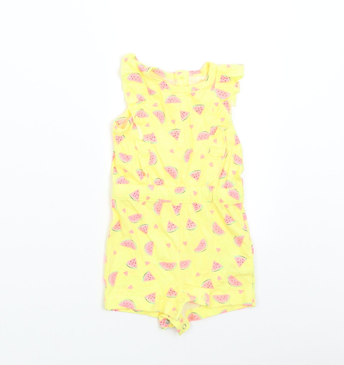 Primark Baby Yellow   Romper One-Piece Size 0-3 Months