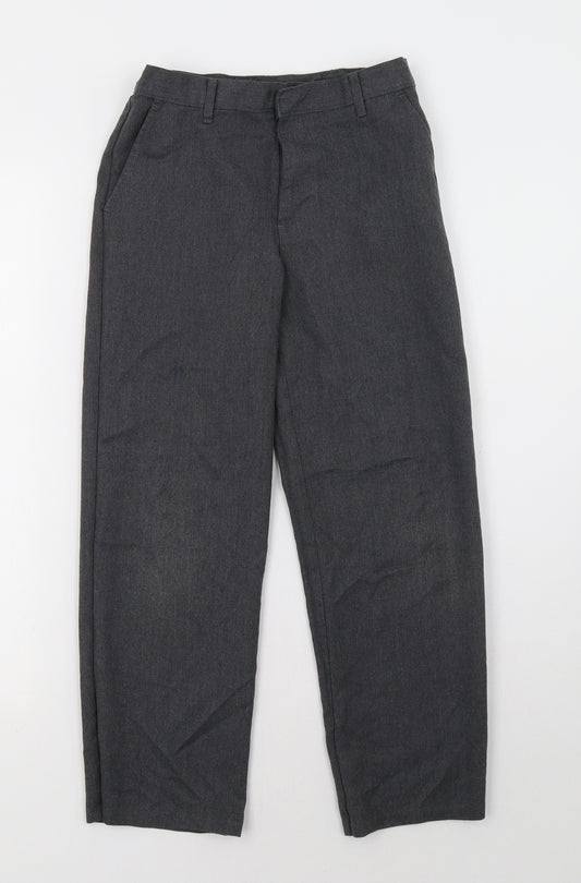 George Boys Grey    Trousers Size 9 Years