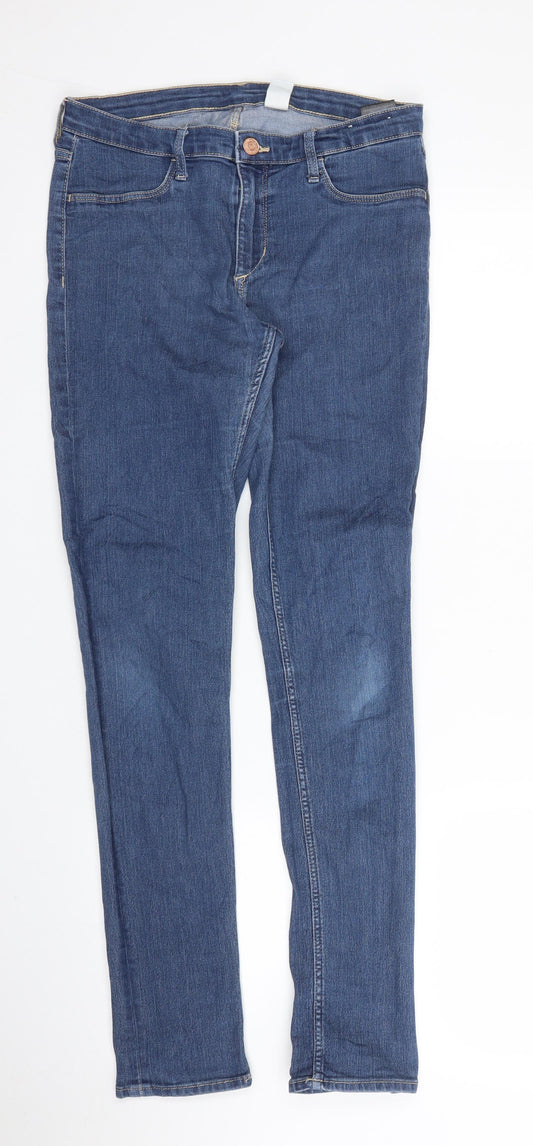 H&M Girls Blue  Denim Skinny Jeans Size 13 Years