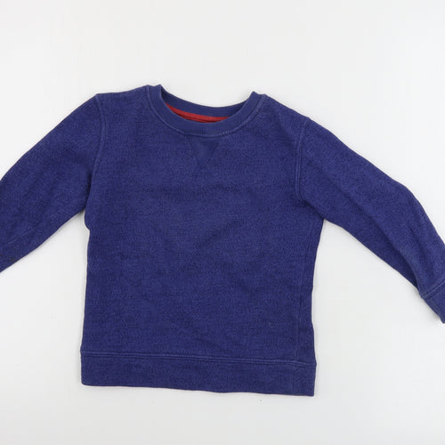 Blue Zoo Boys Blue   Pullover Jumper Size 4-5 Years