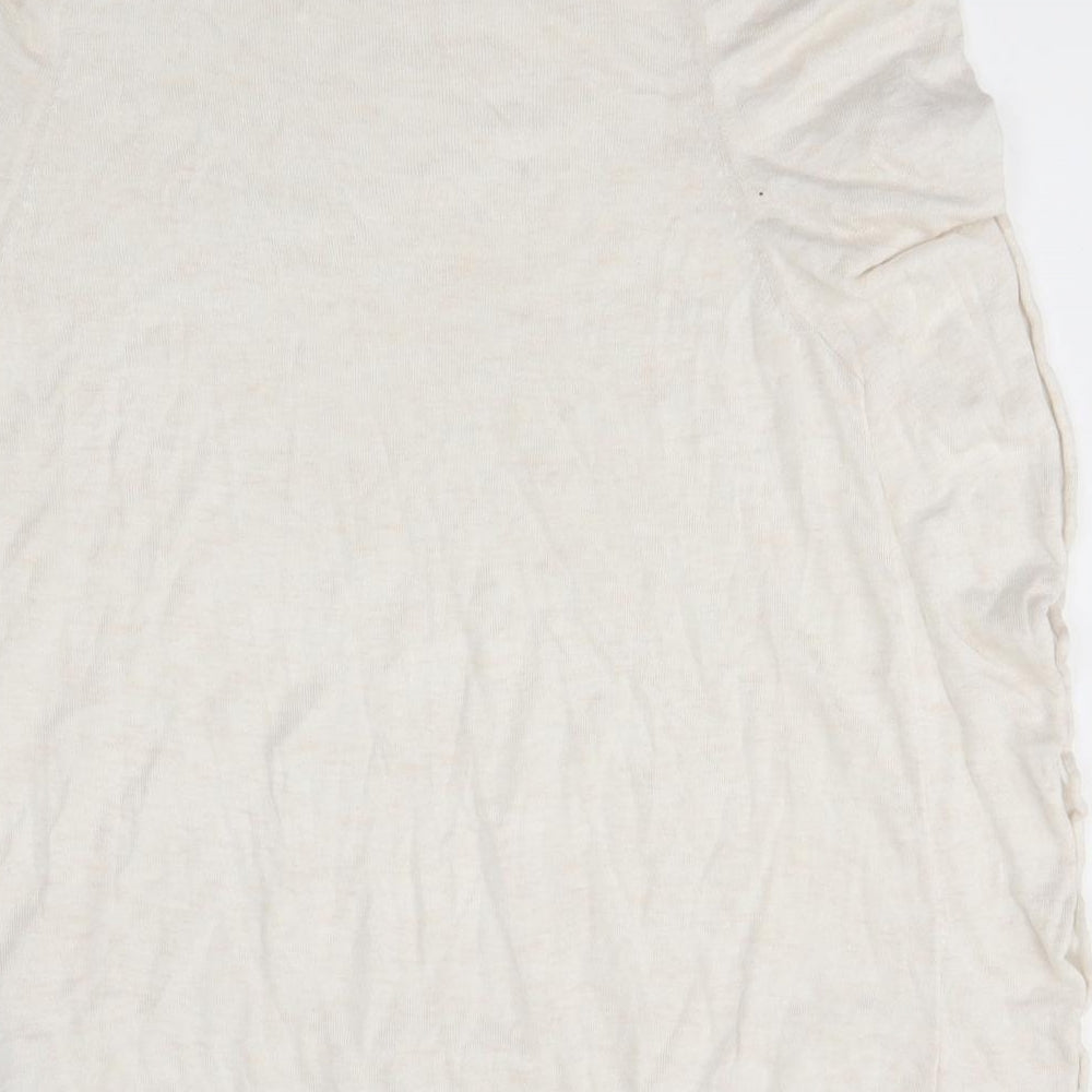 Zara Knit Womens Ivory   Basic Blouse Size M