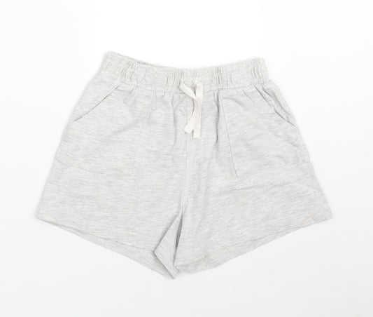 George Girls Grey   Sweat Shorts Size 8-9 Years