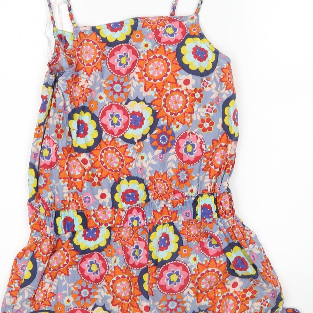M&S Girls Multicoloured Floral  Playsuit One-Piece Size 13 Years