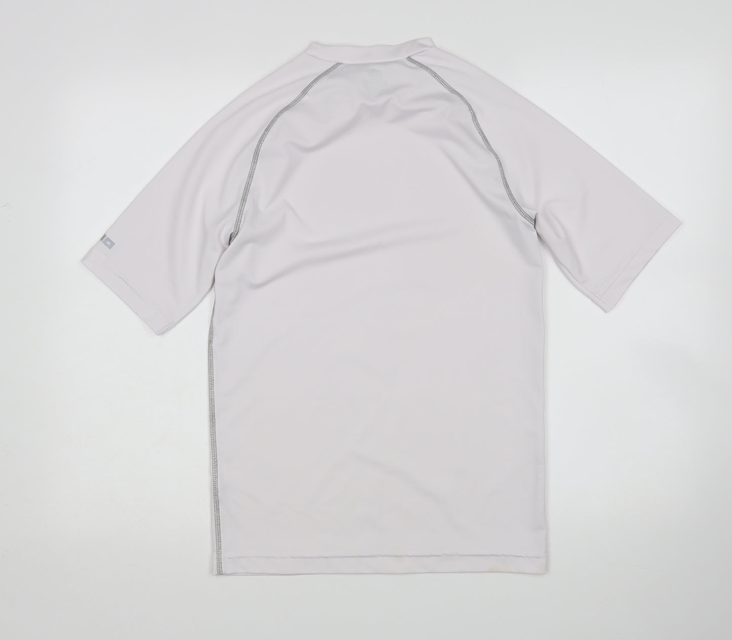 Rhio Mens White   Basic T-Shirt Size S