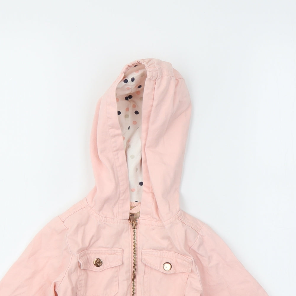 GWAYS CLESER Girls Pink   Basic Jacket Coat Size 3 Years