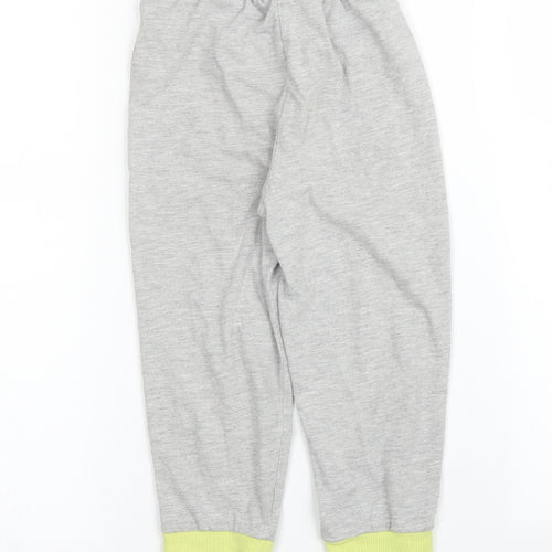 Minions Boys Grey Solid   Pyjama Set Size 3 Years