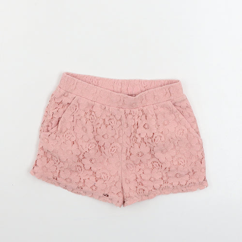 NEXT  Girls Pink   Sweat Shorts Size 4 Years