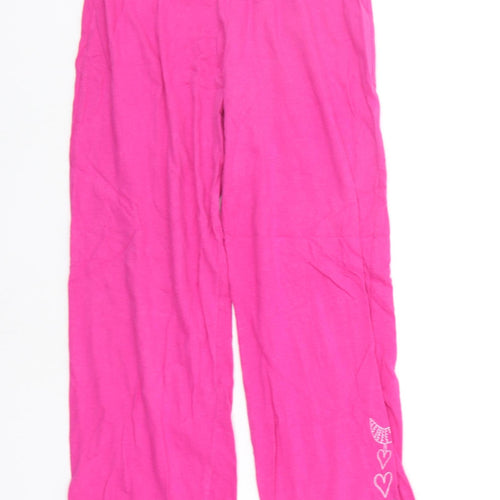 Avenue Kids Girls Pink Solid  Top Pyjama Pants Size 8-9 Years