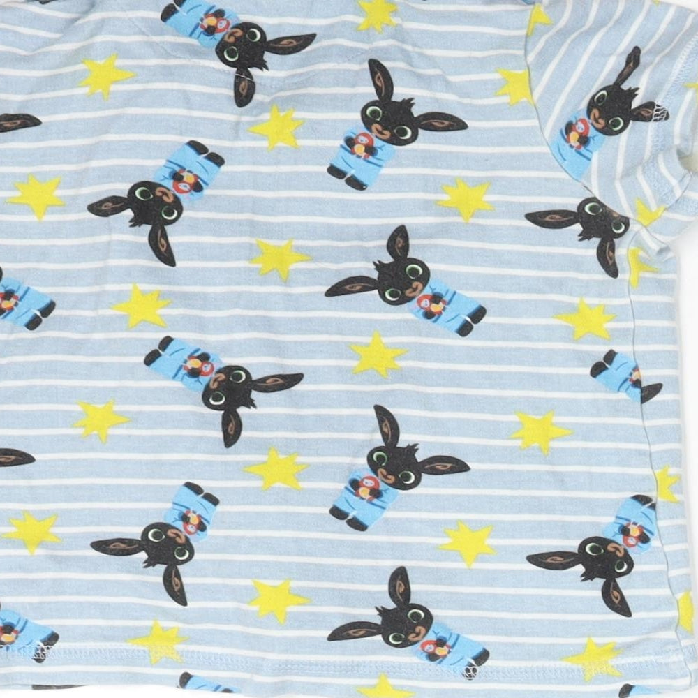 George Boys Multicoloured Striped   Pyjama Top Size 3-4 Years  - BING