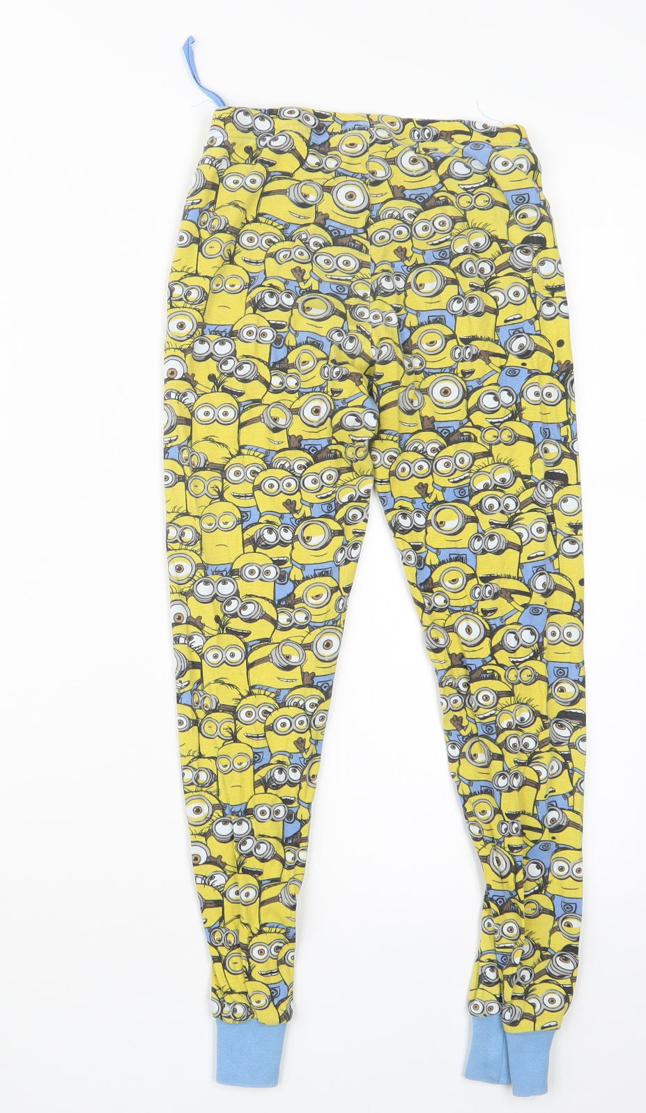 H&M Boys Yellow Geometric   Pyjama Pants Size 9-10 Years  - Despicable Me