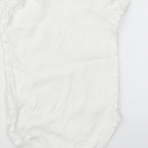 George Baby White   Babygrow One-Piece Size 12-18 Months