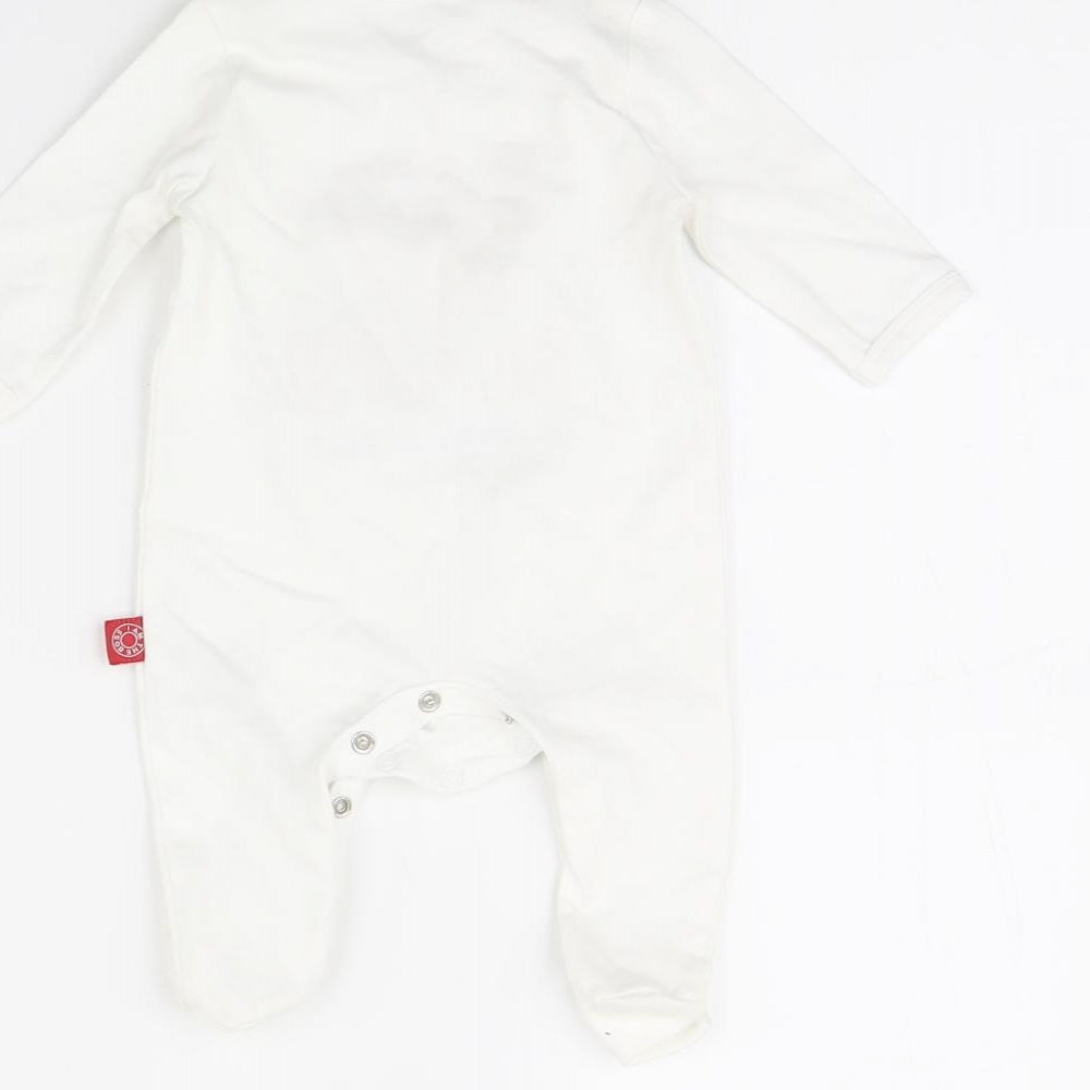 Mothercare Baby White   Babygrow One-Piece Size 0-3 Months  - Up to 1 month