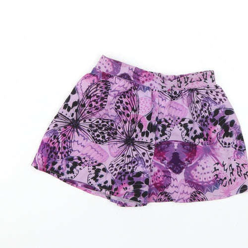 TU Girls Multicoloured Floral  Cut-Off Shorts Size 6 Years