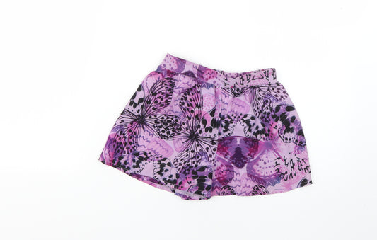 TU Girls Multicoloured Floral  Cut-Off Shorts Size 6 Years