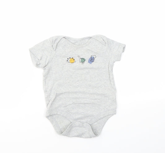 F&F Baby Grey Geometric  Babygrow One-Piece Size 18-24 Months